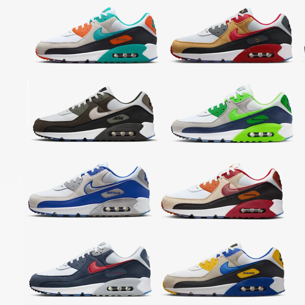 NFL x Nike Air Max 90 ‘Rivalry Pack’