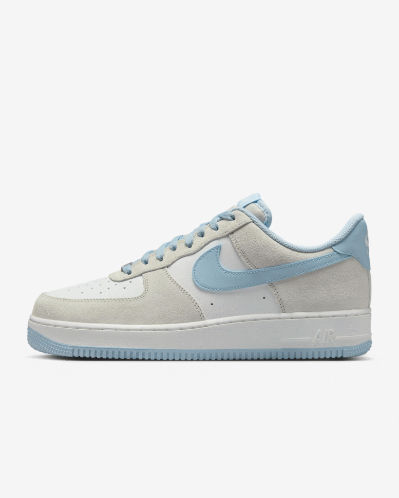 Nike Air Force 1 ’07 LV8 ‘Light Bone / Armory Blue’ .97 Free Shipping