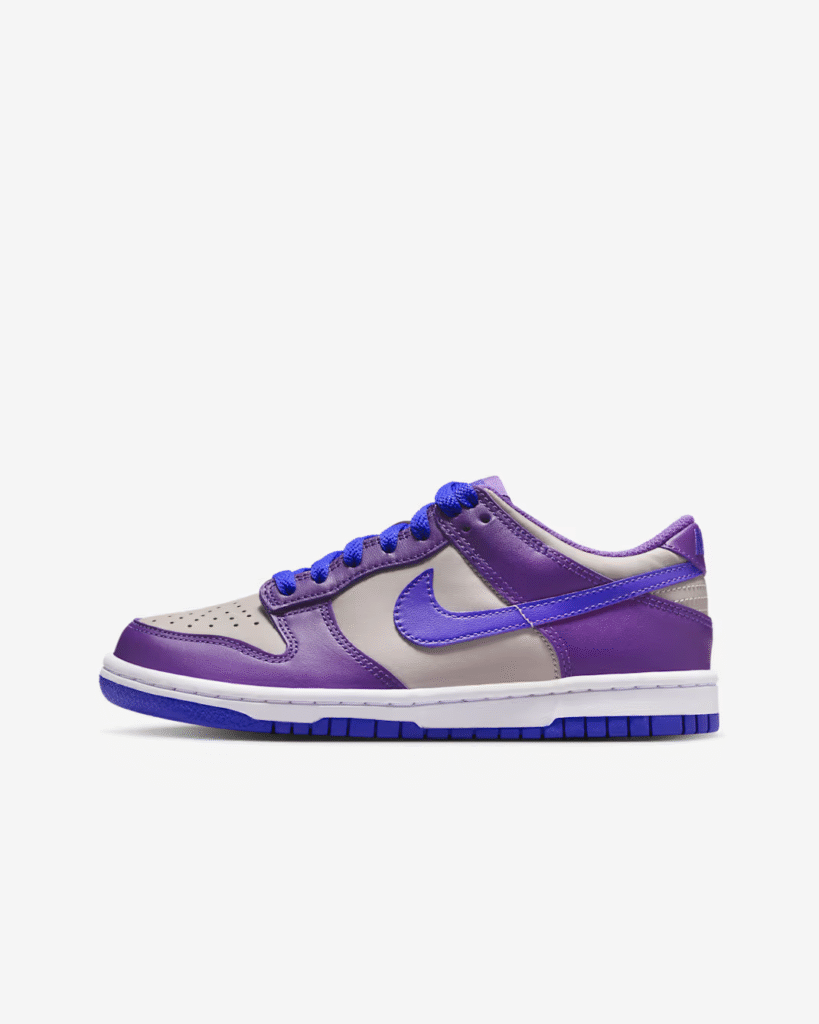 GS Nike Dunk Low ‘College Grey / Wild Grape’ .97 Free Shipping