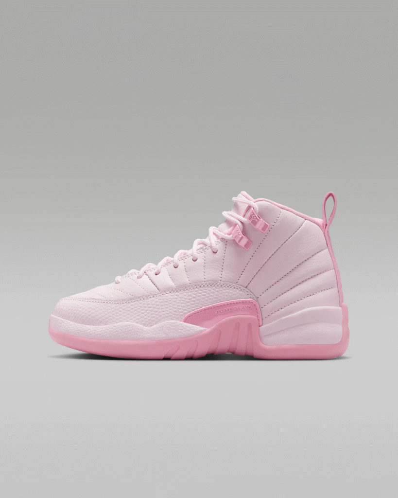 Kids Air Jordan 12 Retro ‘Pearl Pink’