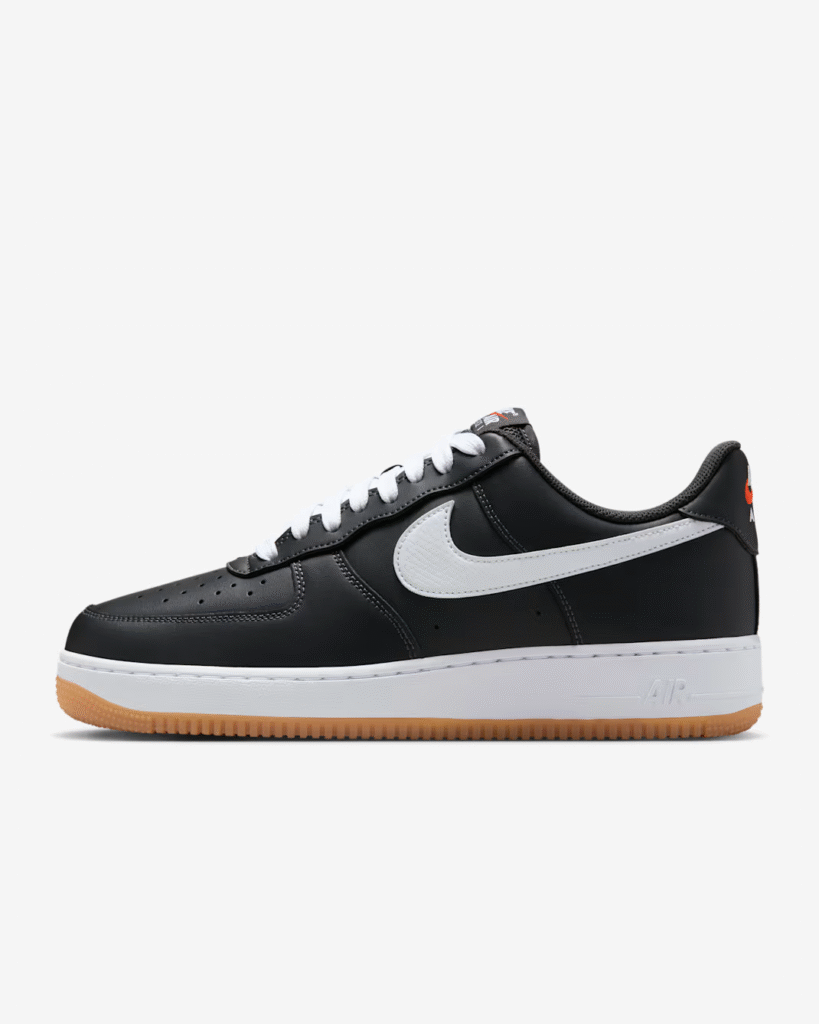 Nike Air Force 1 ’07 LV8 ‘Black / Gum’ .22 Free Shipping