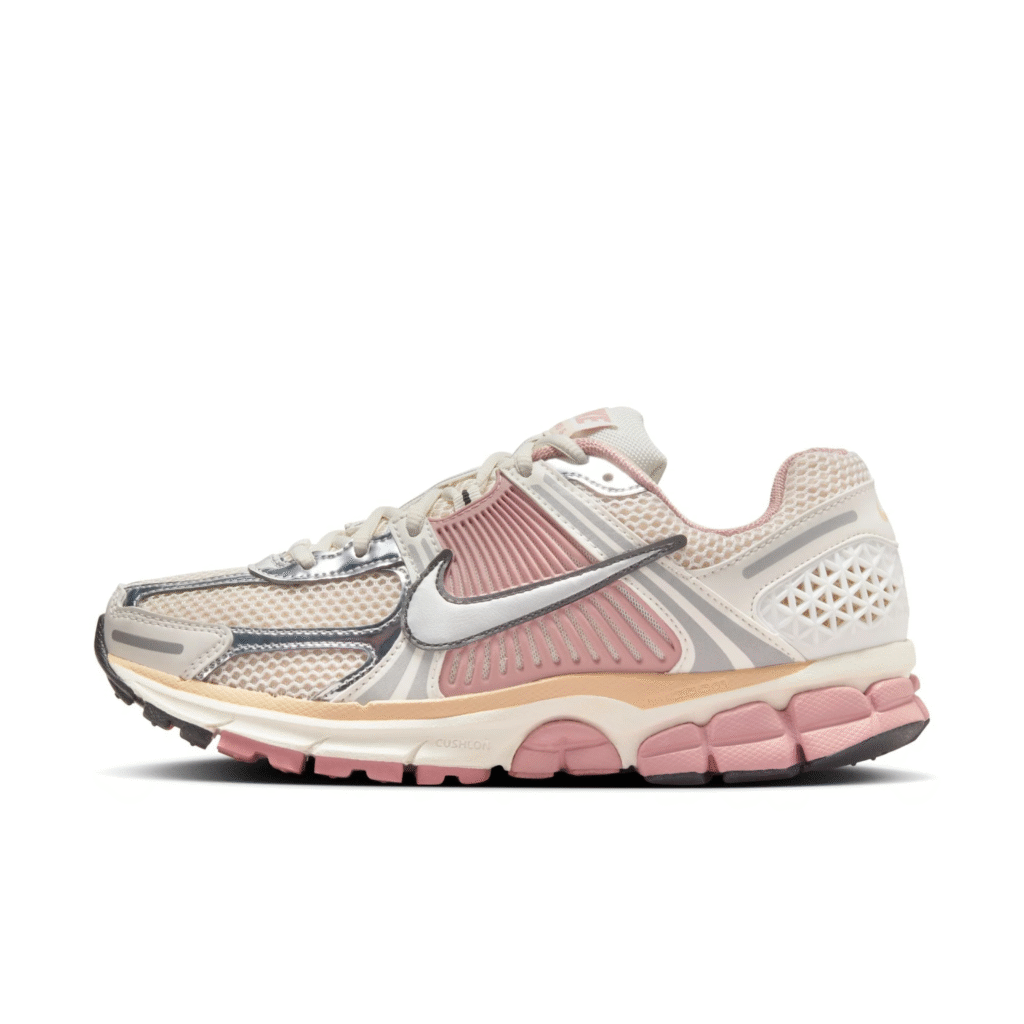 Women’s Nike Zoom Vomero 5 ‘Chrome / Particle Pink’ .50 Free Shipping