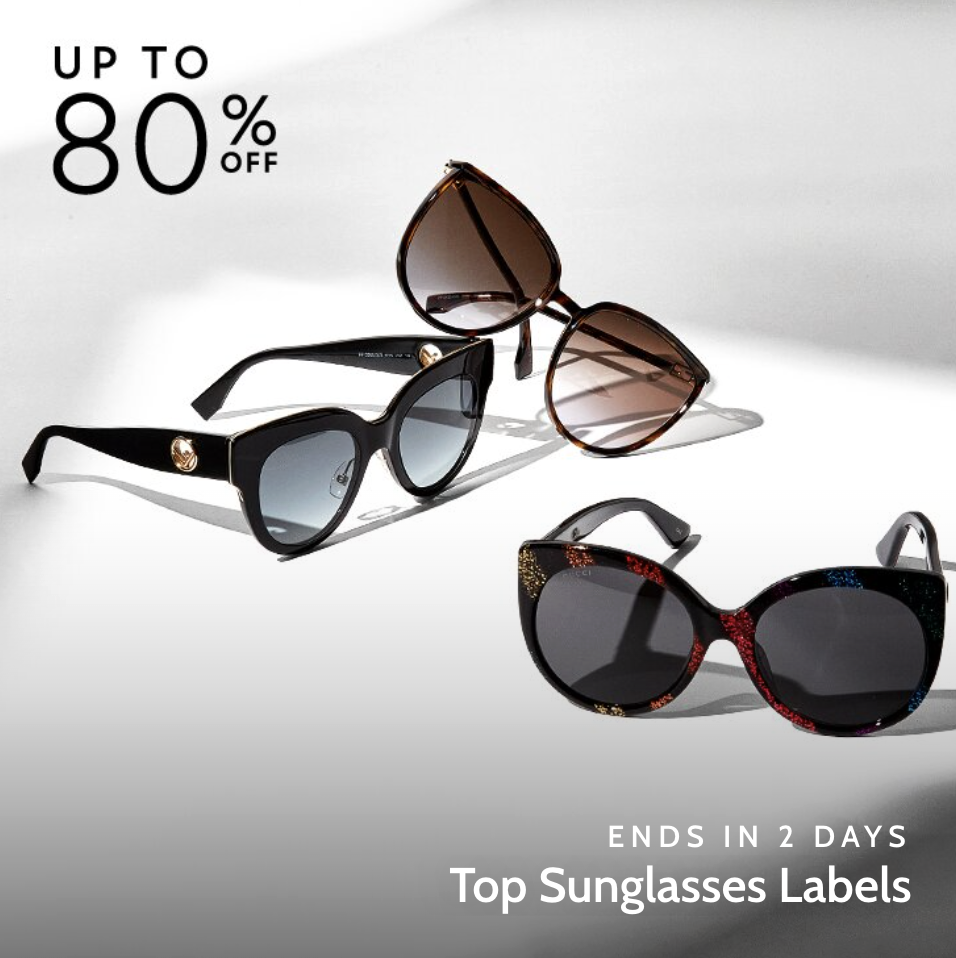 Up to 80% off Men’s & Women’s Designer Sunglasses via GILT