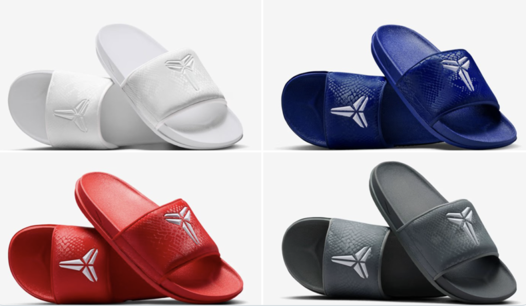 Kobe Offcourt Slides $30.97