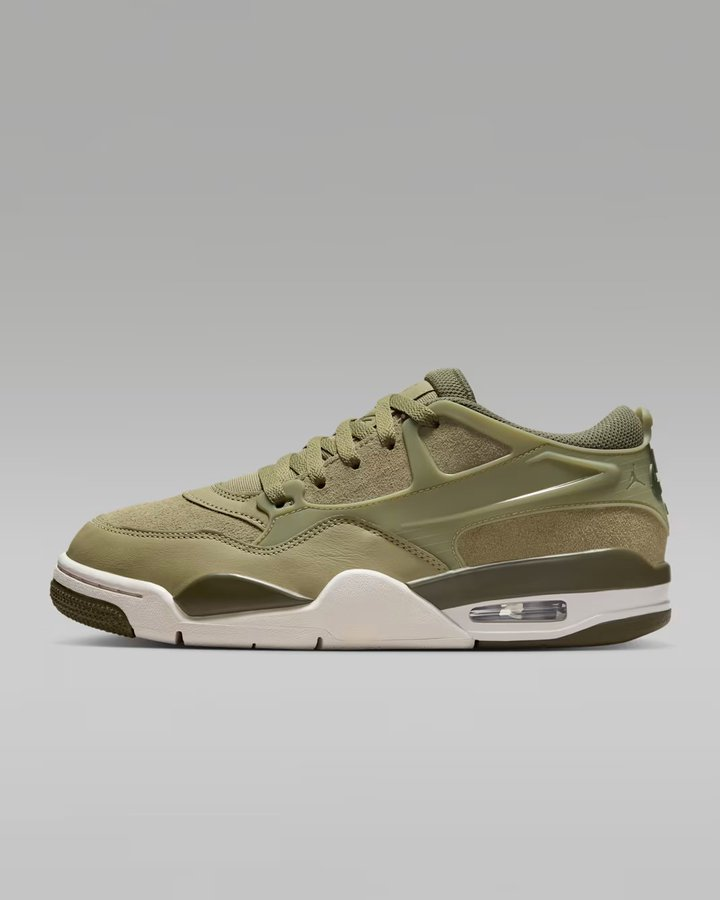 Women’s Air Jordan 4 RM ‘Neutral Olive / Phantom’ .97 Free Shipping
