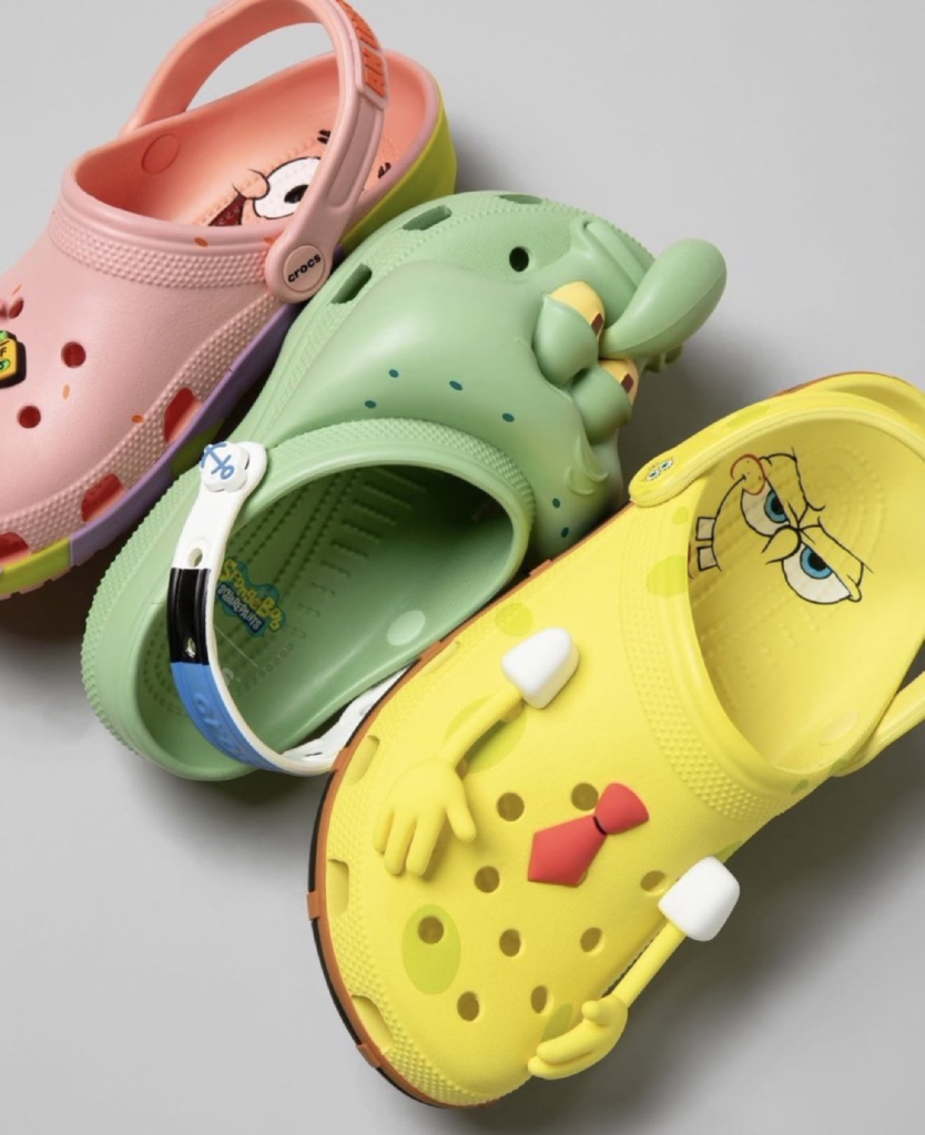 Spongebob Squarepants x Crocs Collection