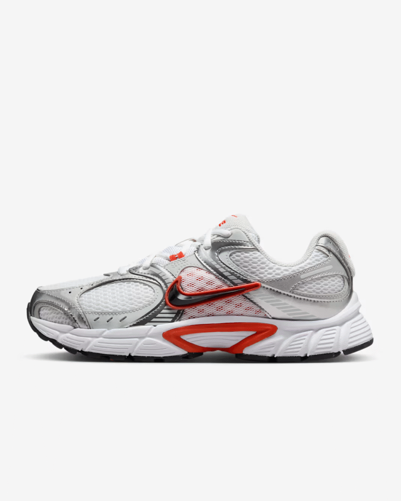 Women’s Nike V5 RNR ‘Silver / Picante Red’ .72 Free Shipping