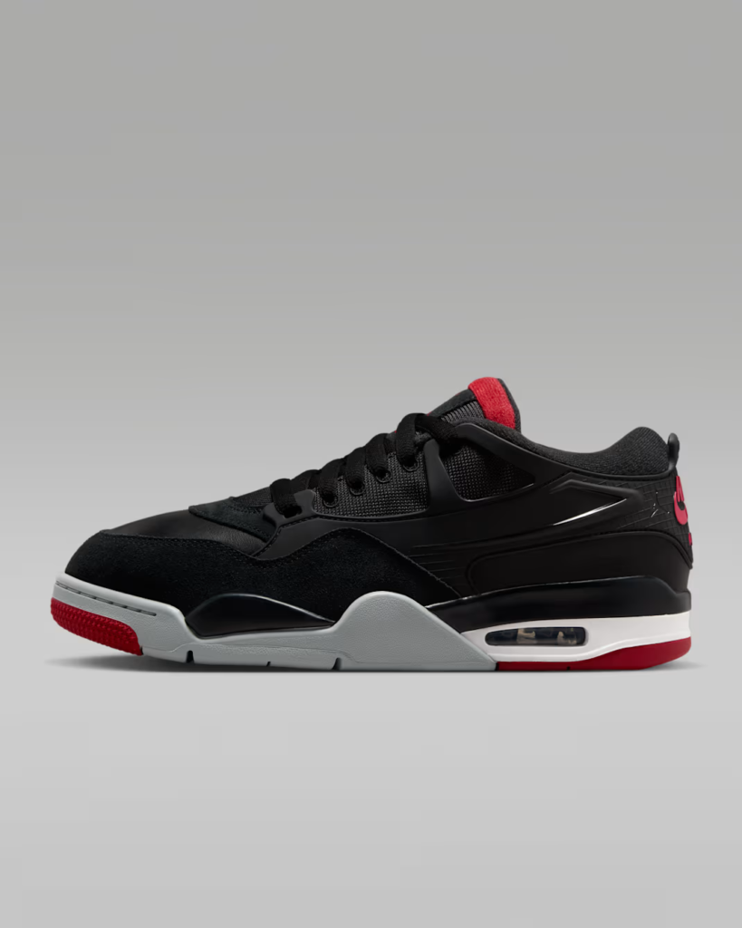 Air Jordan 4 RM ‘Black / Varsity Red’ .97 Free Shipping