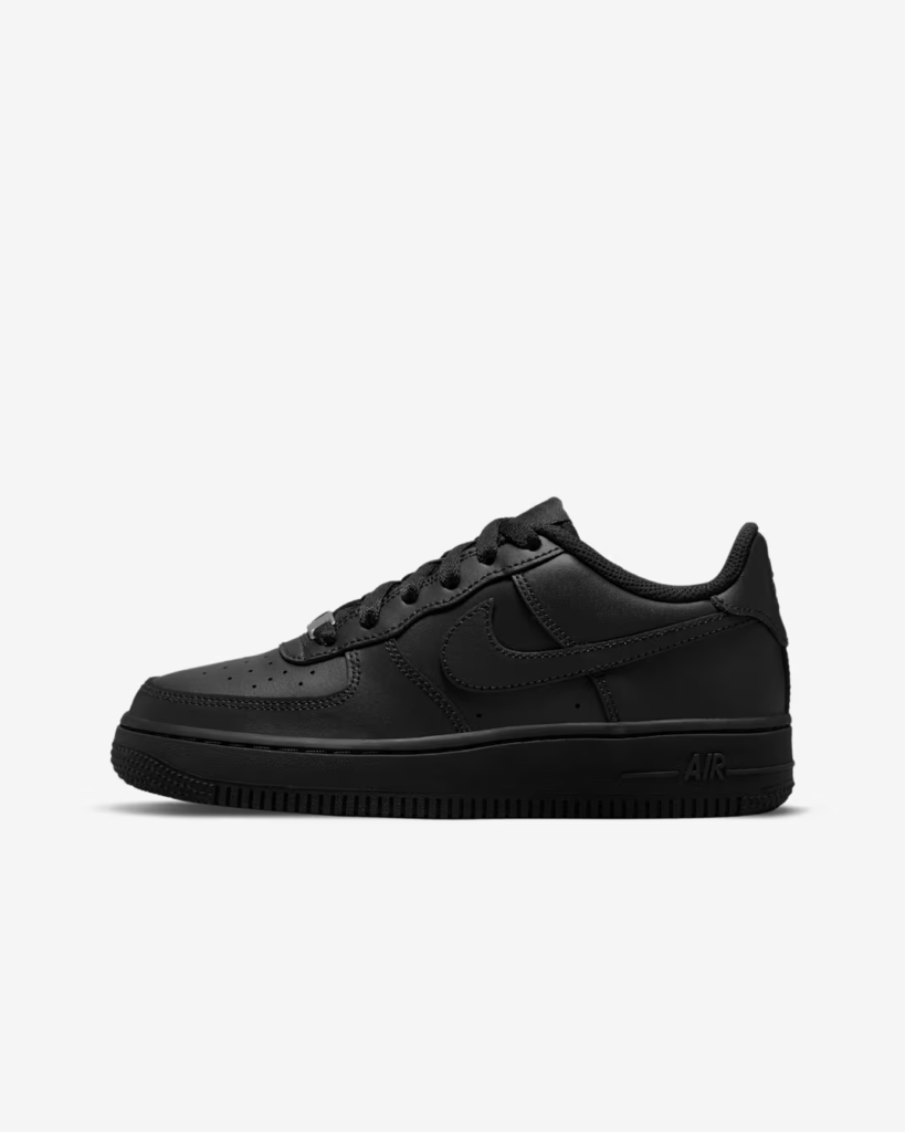GS Nike Air Force 1 LE ‘Black’ .99 Free Shipping