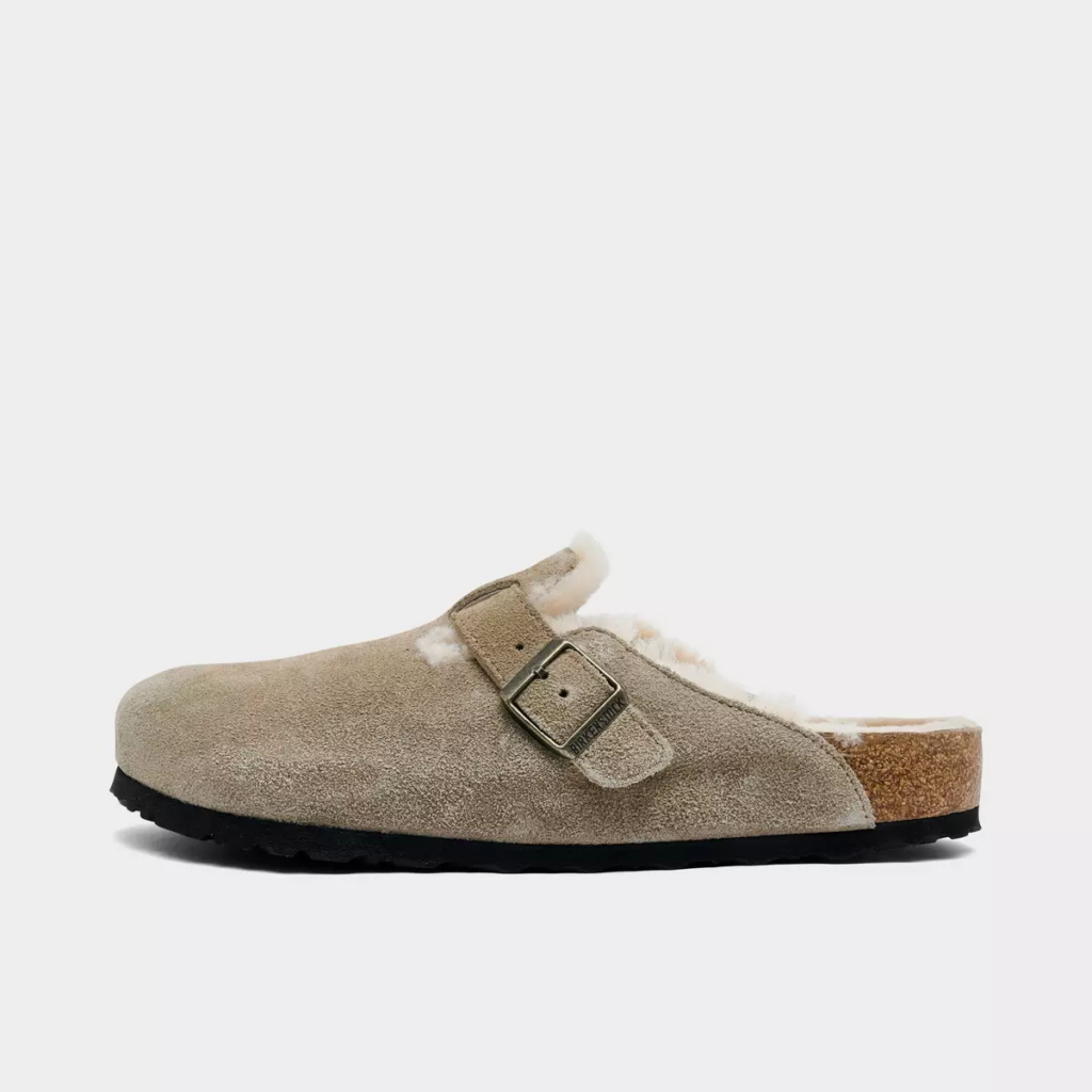 Birkenstock Boston Shearling Clog ‘Taupe’ 8.00