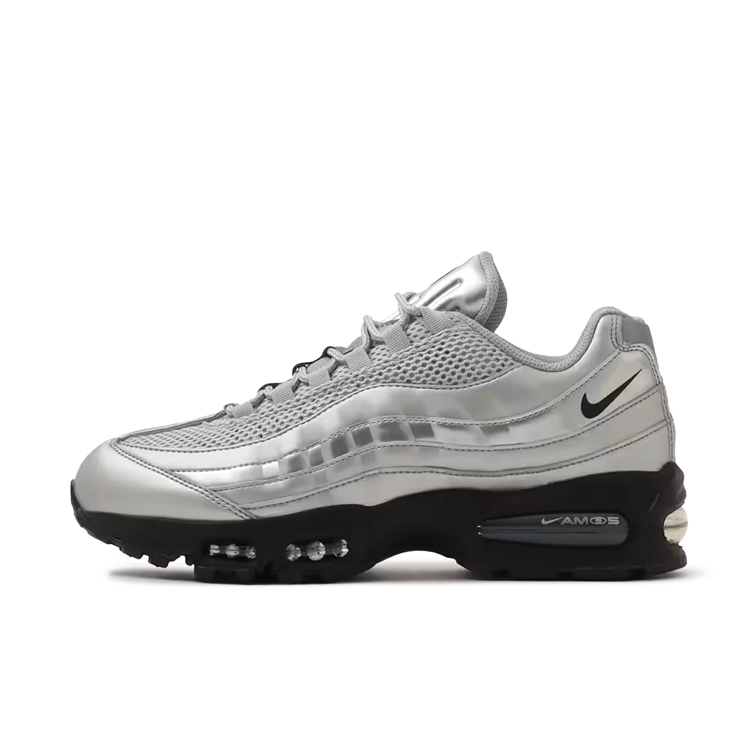 Nike Air Max 95 Big Bubble Total 90 Pack 'Metallic Silver / Black ...