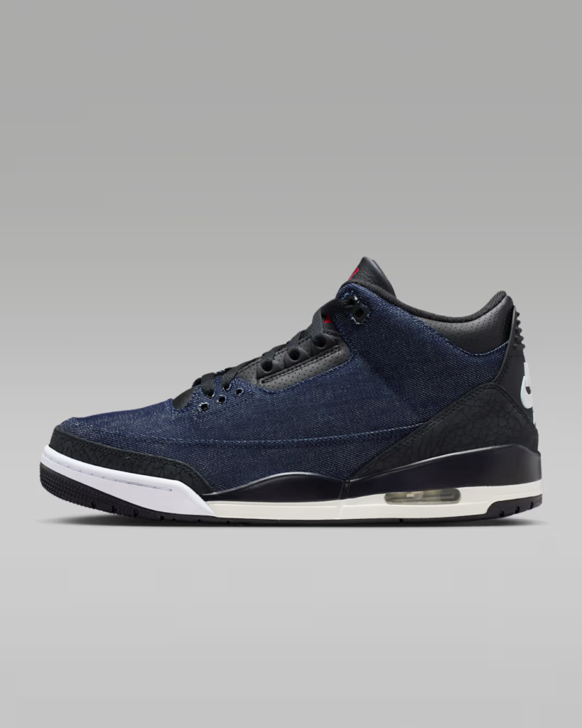Air Jordan 3 x Levi’s® “Indigo and Gym Red”