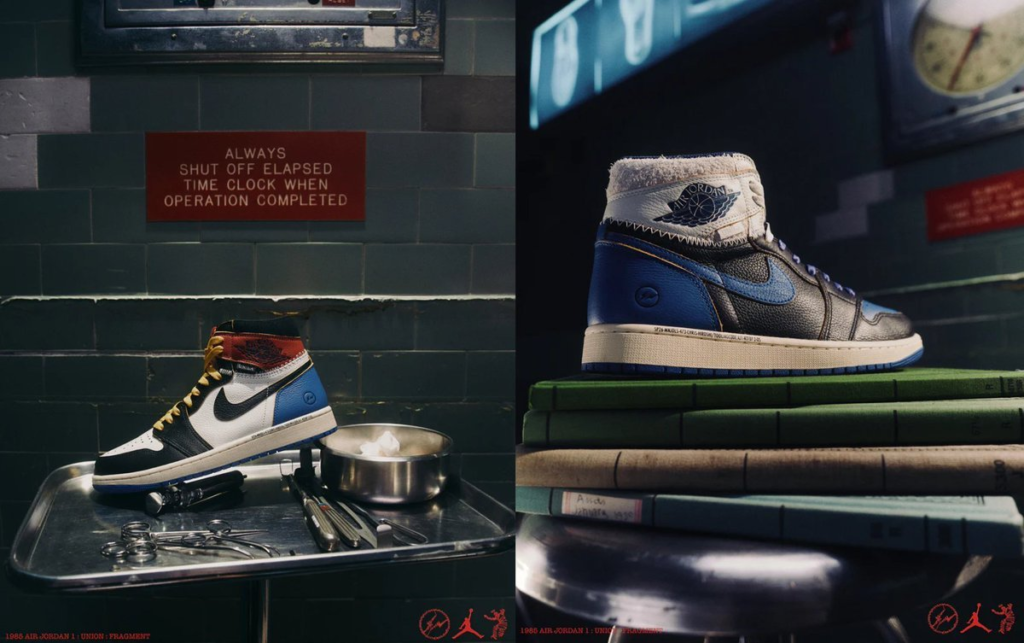 RAFFLE: Fragment x Union x Air Jordan 1 Retro High OG SP