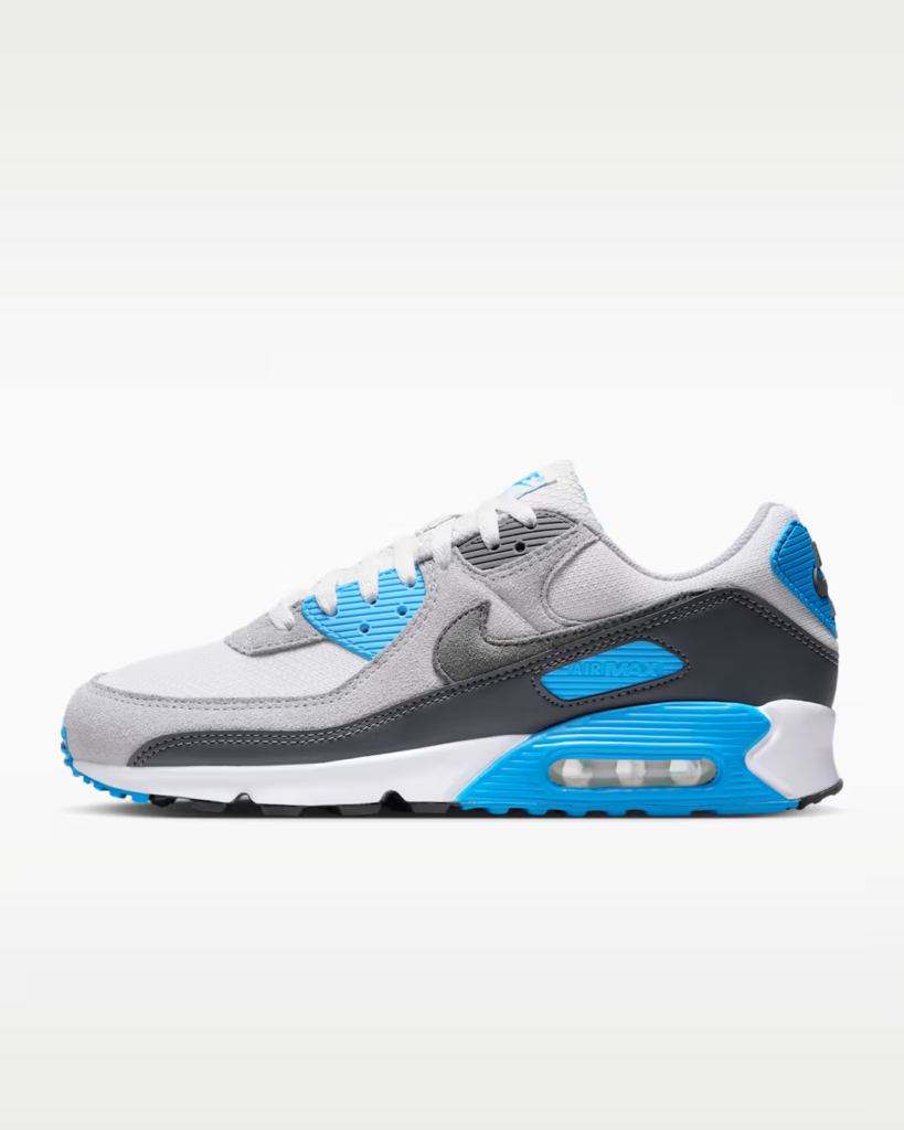 Nike Air Max 90 ‘Lightning Blue’ .97 Free Shipping