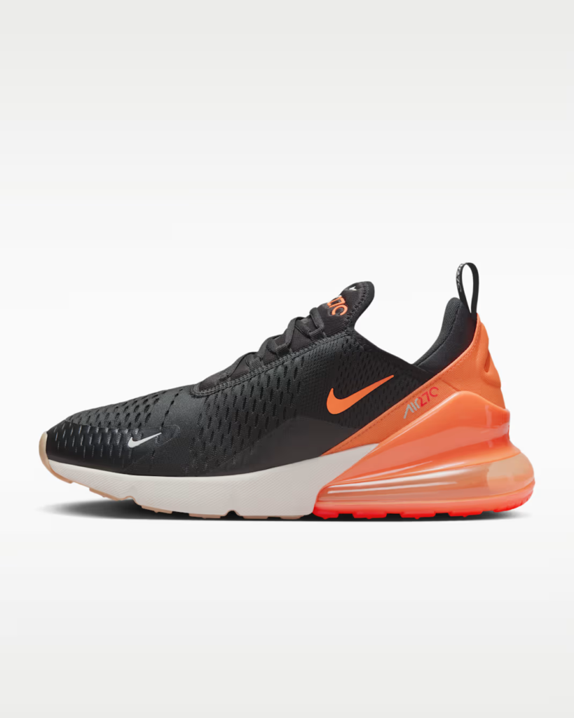 Nike Air Max 270 ‘Black / Bright Crimson’ 3.97 Free Shipping
