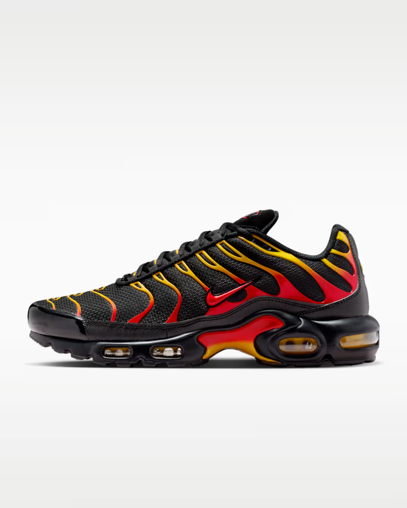 Nike Air Max Plus ‘Black / University Gold / Red’