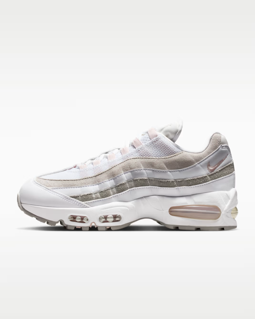 Nike Air Max 95 Big Bubble ‘Light Charcoal / Pearl Grey’ 0.97 Free Shipping