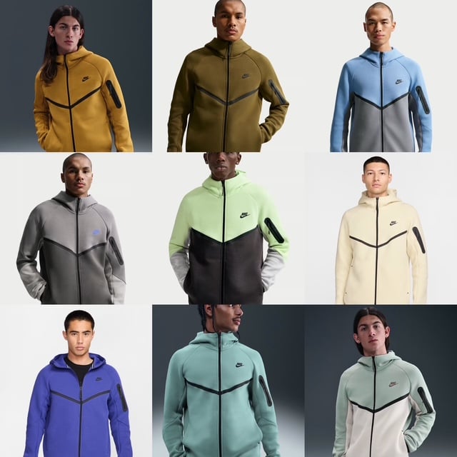 Nike Tech Fleece Windrunner Full-Zip Jacket .97 Free Shipping