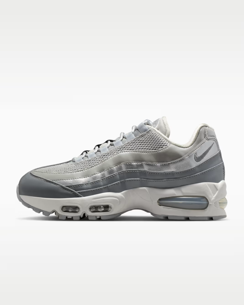 Women’s Nike Air Max 95 Big Bubble ‘Grey Fog / Silver’ 0.00 Free Shipping