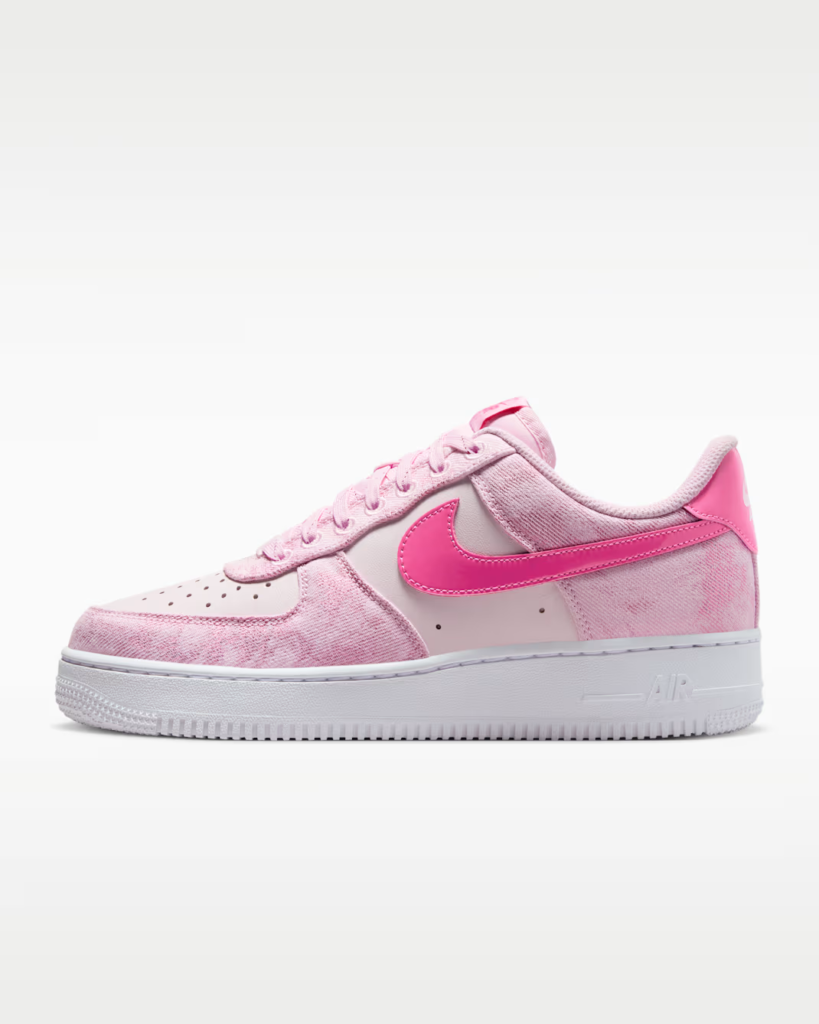 Nike Air Force 1 ’07 Denim ‘Pinksicle’