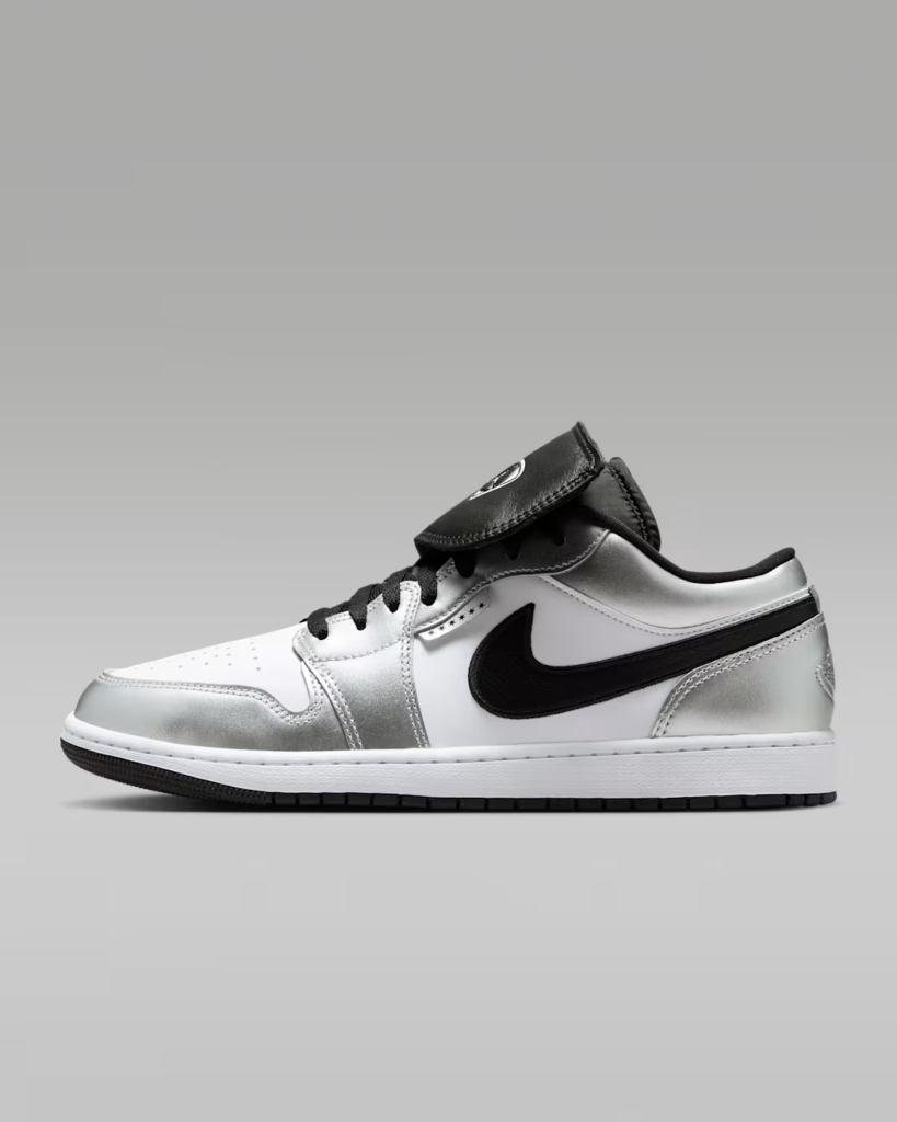 Air Jordan 1 Low SE ‘White / Metallic Silver / Black’