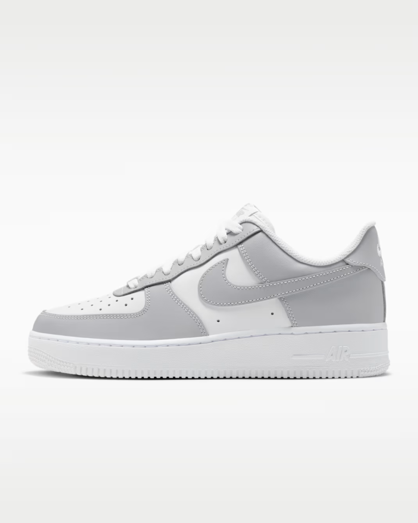 Nike Air Force 1 ’07 ‘Light Smoke Grey’ .97 Free Shipping