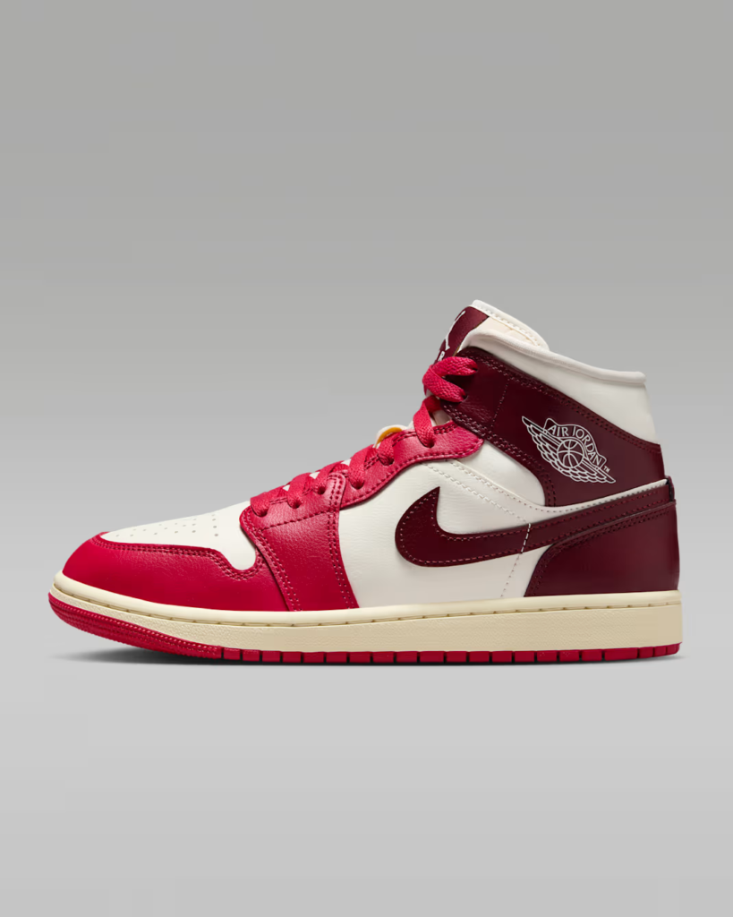 Women’s Air Jordan 1 Mid ‘Mystic Hibiscus / Coconut’ .00