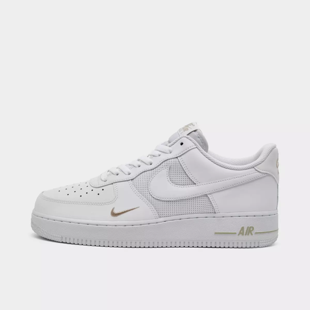 Nike Air Force 1 ’07 LV8 Mini Swoosh ‘White / Desert Khaki’ .00