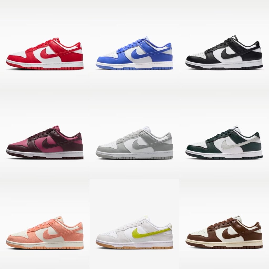 Women’s Nike Dunk Low Retro (Multiple Colors) .17 Free Shipping