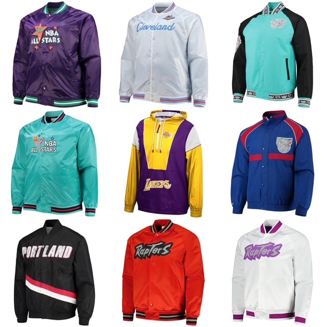 Up to 70% off Mitchell & Ness Team Jackets Starting at just .99 + free shipping
