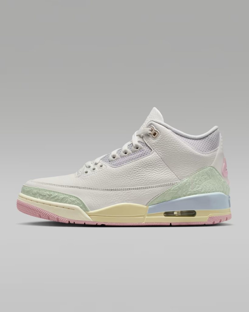 Air Jordan 3 Retro “Sail and Jade Aura” 2.00 Free Shipping