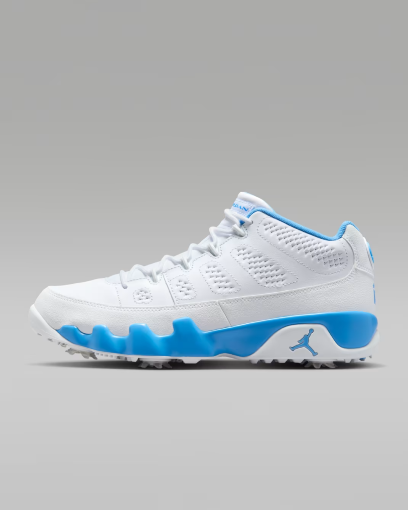Air Jordan 9 Golf ‘White / University Blue’ 9.57 Free Shipping