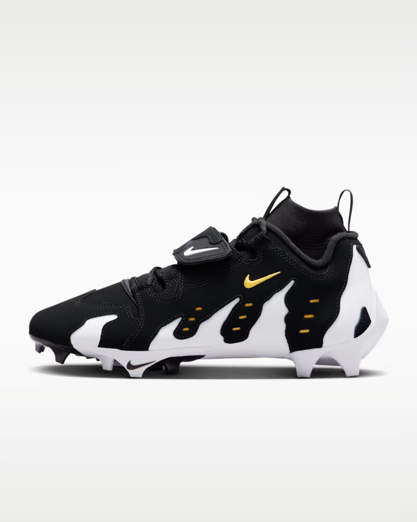 Nike Diamond Turf 96 ‘Black Varsity Maize’ TD Football Cleats