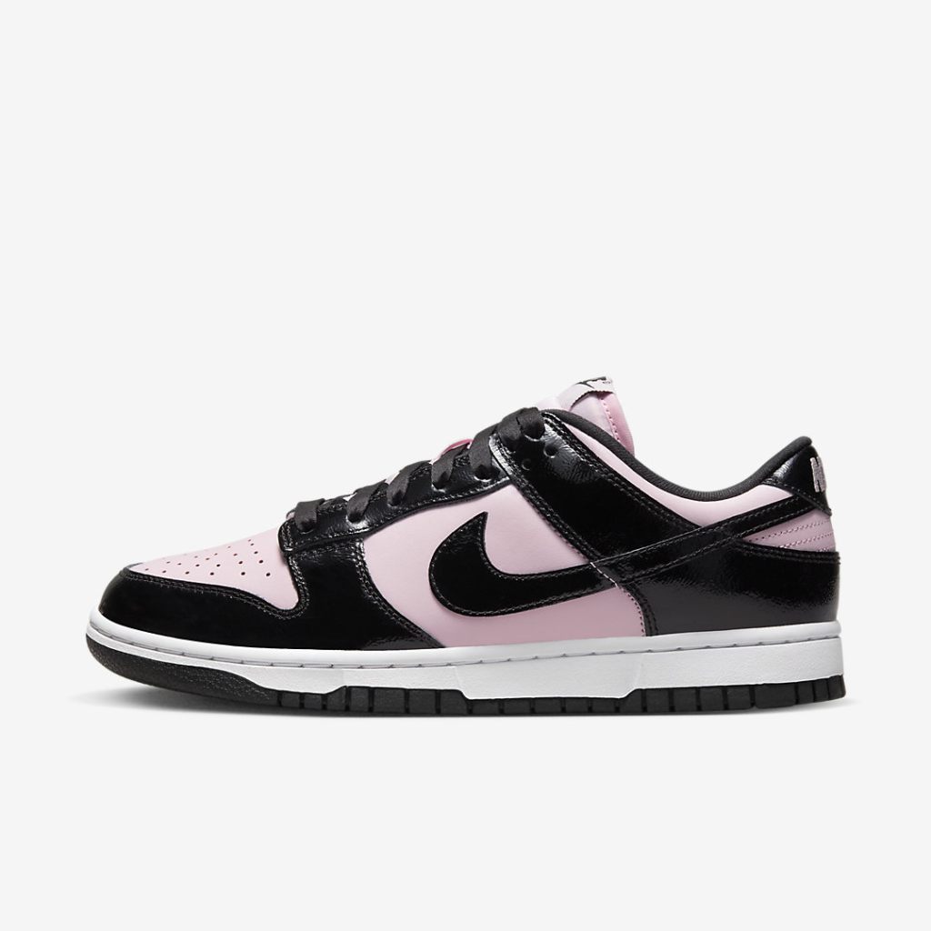 Women’s Nike Dunk Low Patent Leather ‘Pink Foam / Black’