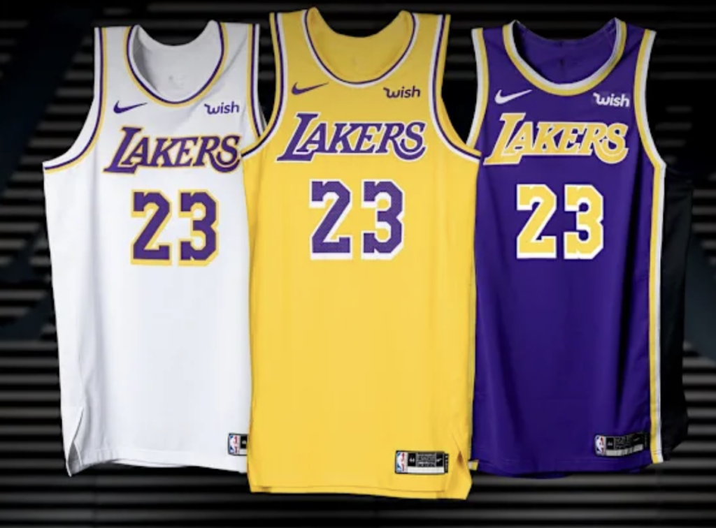 Up to 60% off Lebron James x Los Angeles Lakers Jerseys
