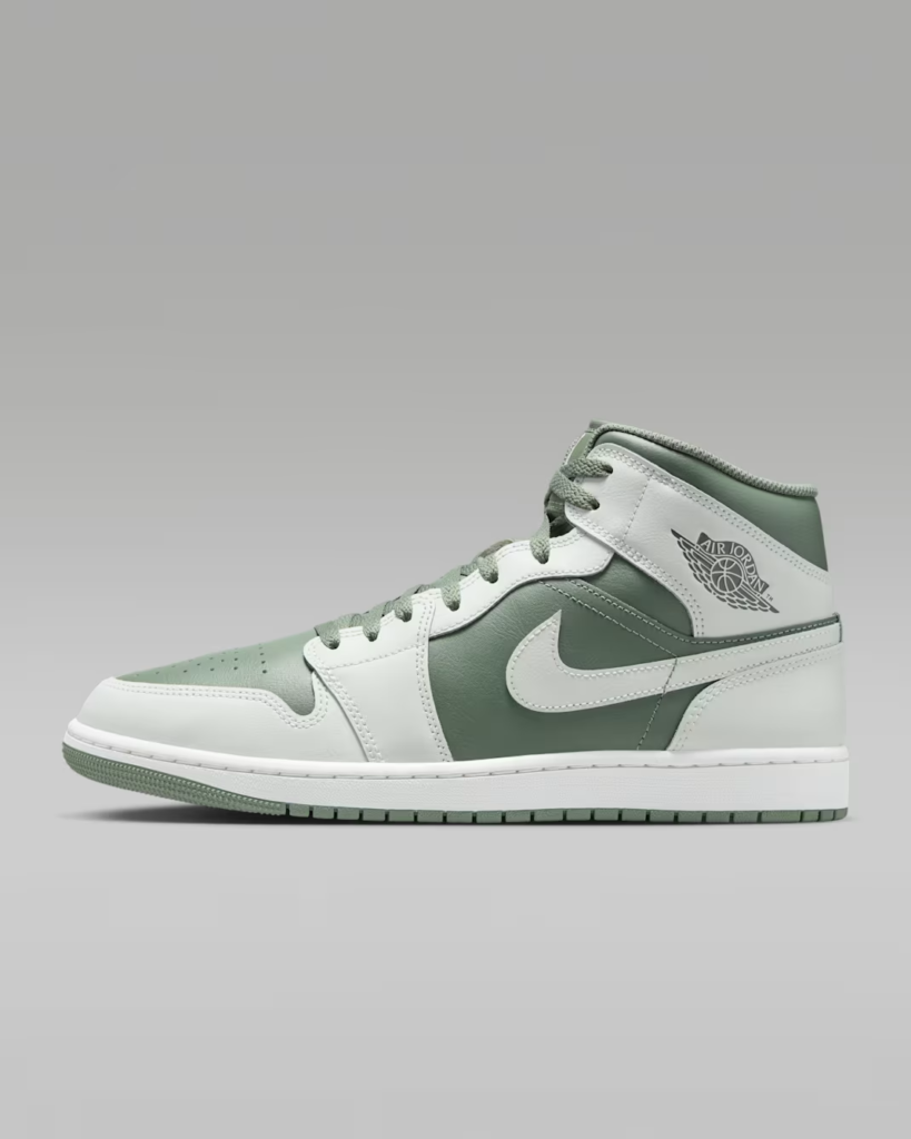 Air Jordan 1 Mid ‘Vintage Lichen’ .17 Free Shipping