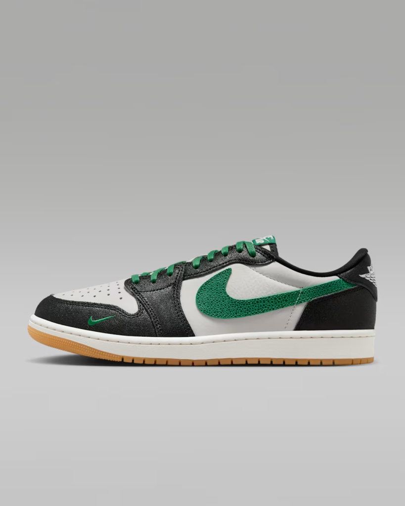 Air Jordan 1 Retro Low OG “Phantom and Pine Green”