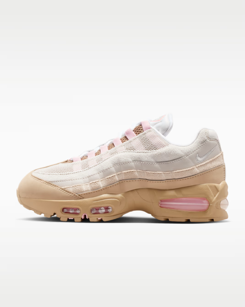 Women’s Nike Air Max 95 Big Bubble ‘Khaki / Pink’ 1.97 Free Shipping