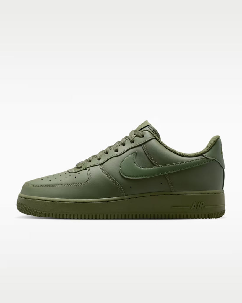 Nike Air Force 1 ’07 ‘Army Olive’ .97 Free Shipping