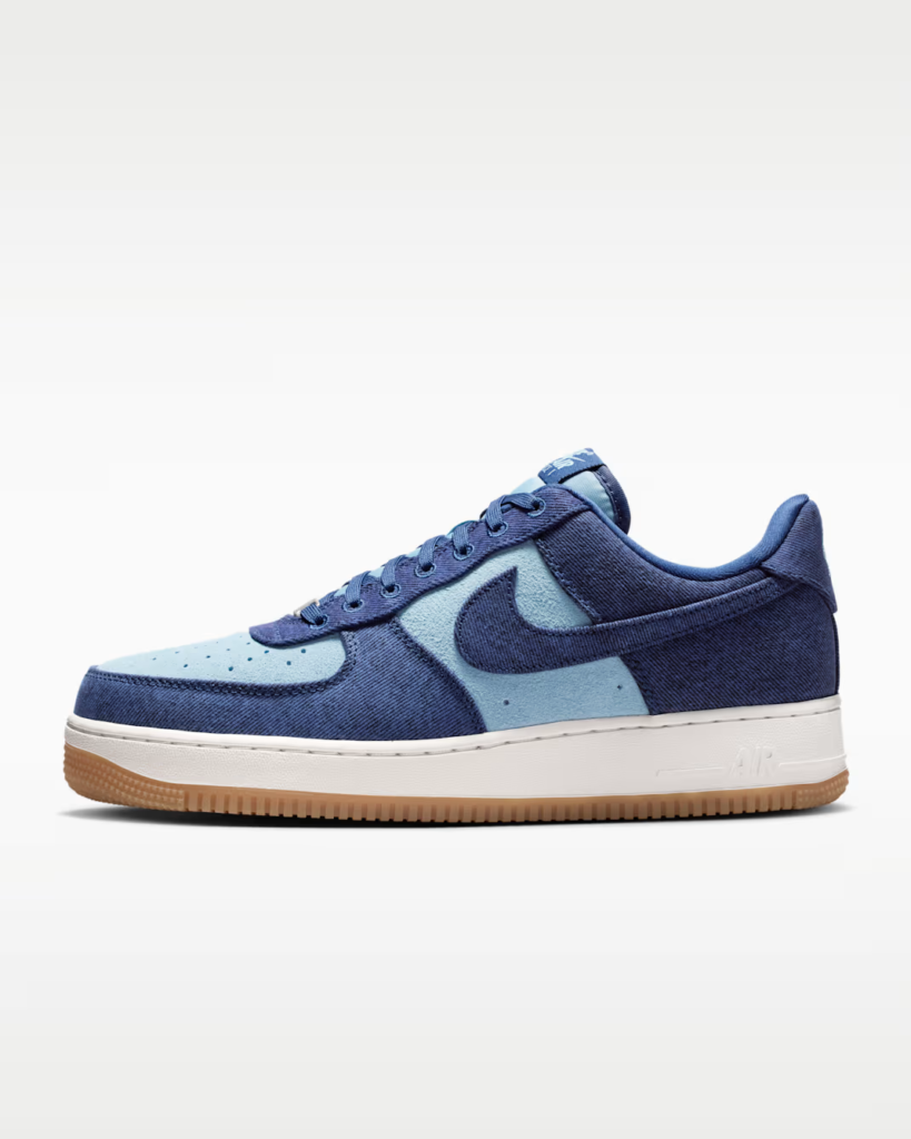 Nike Air Force 1 ’07 LV8 “Denim” $65.22 Free Shipping