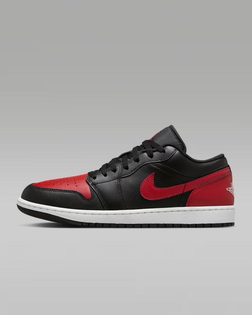 Air Jordan 1 Low ‘Black / Varsity Red’ .47 Free Shipping