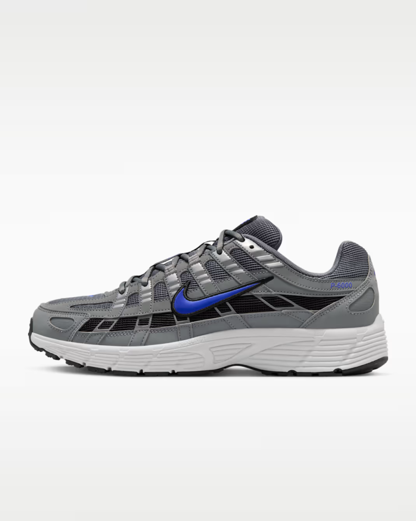 Nike P-6000 ‘Smoke Grey / Racer Blue’ .22 Free Shipping