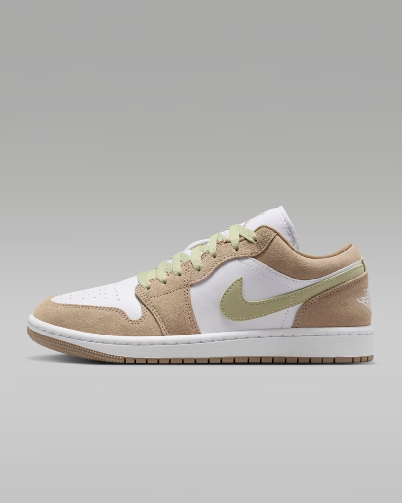 Air Jordan 1 Low ‘Khaki / Olive Aura’ .97 Free Shipping