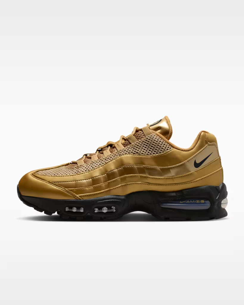 Nike Air Max 95 Big Bubble ‘Metallic Gold’ 4.22 Free Shipping