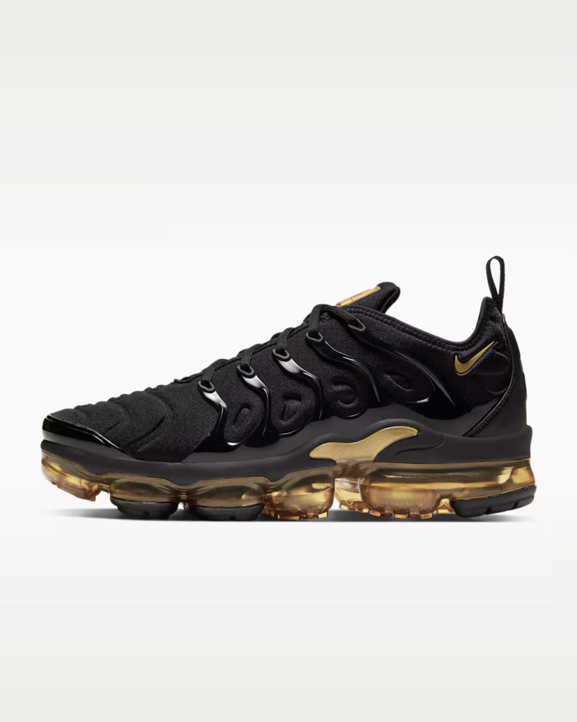 Nike Air VaporMax Plus ‘Black / Metallic Gold’ 5.97 Free Shipping